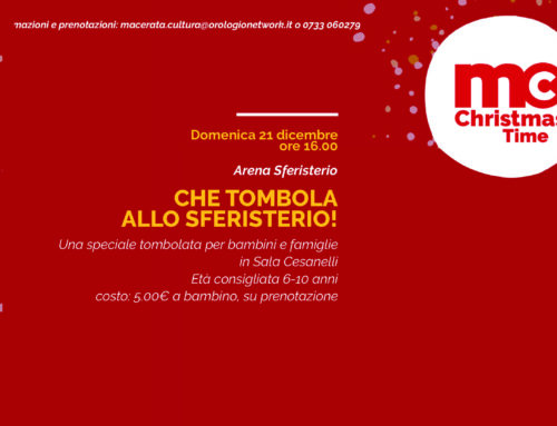 Che Tombola allo Sferisterio! | 21 dicembre
